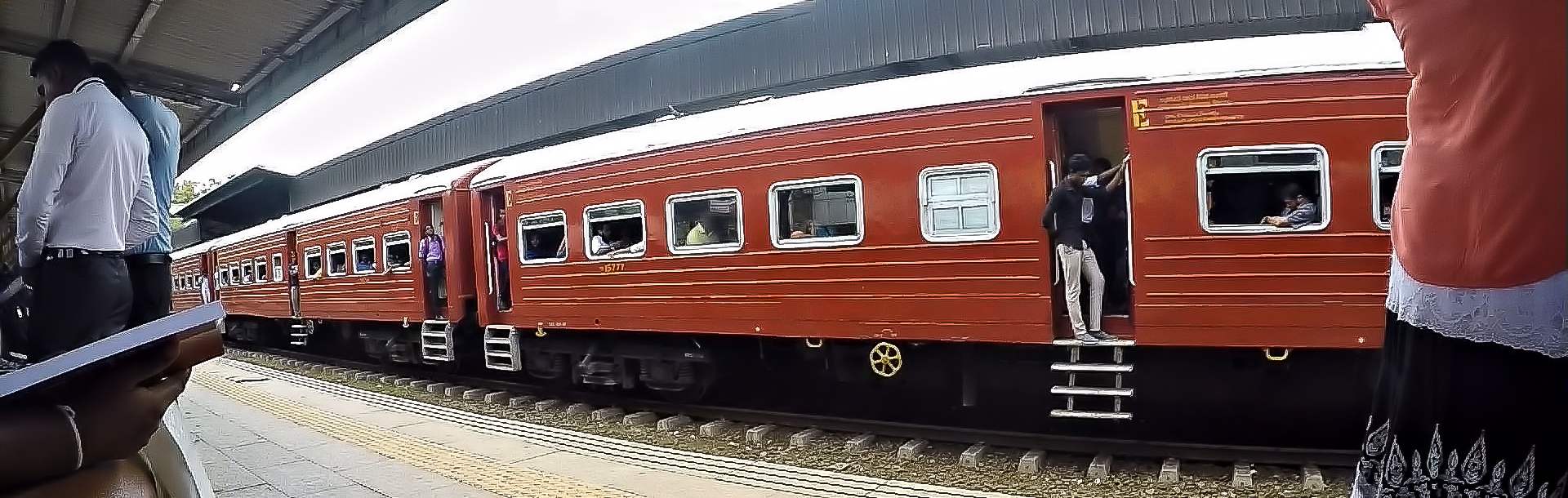 Sri Lanka Zugfahren