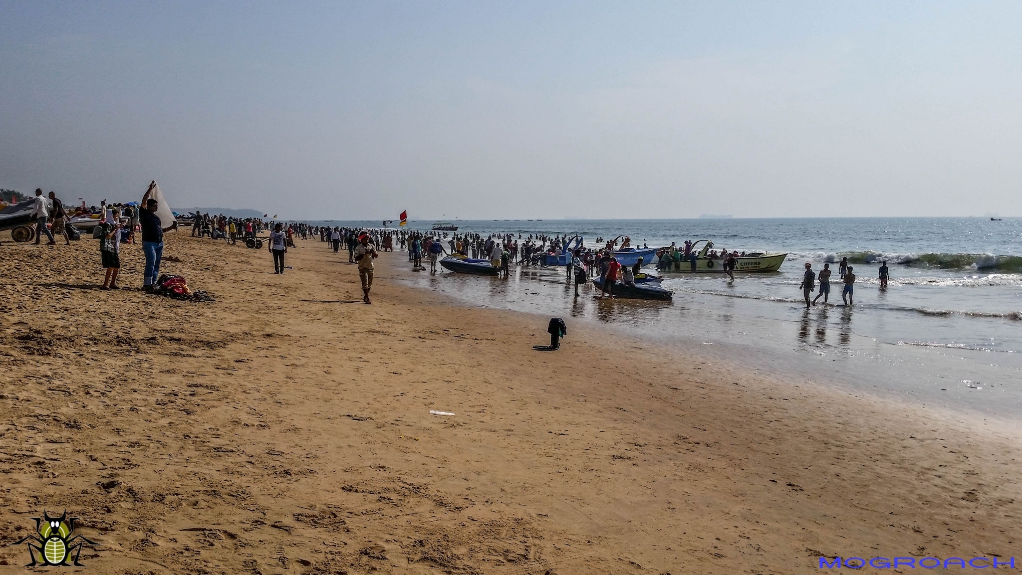 Anjuna Beach Indien Goa Mogroach