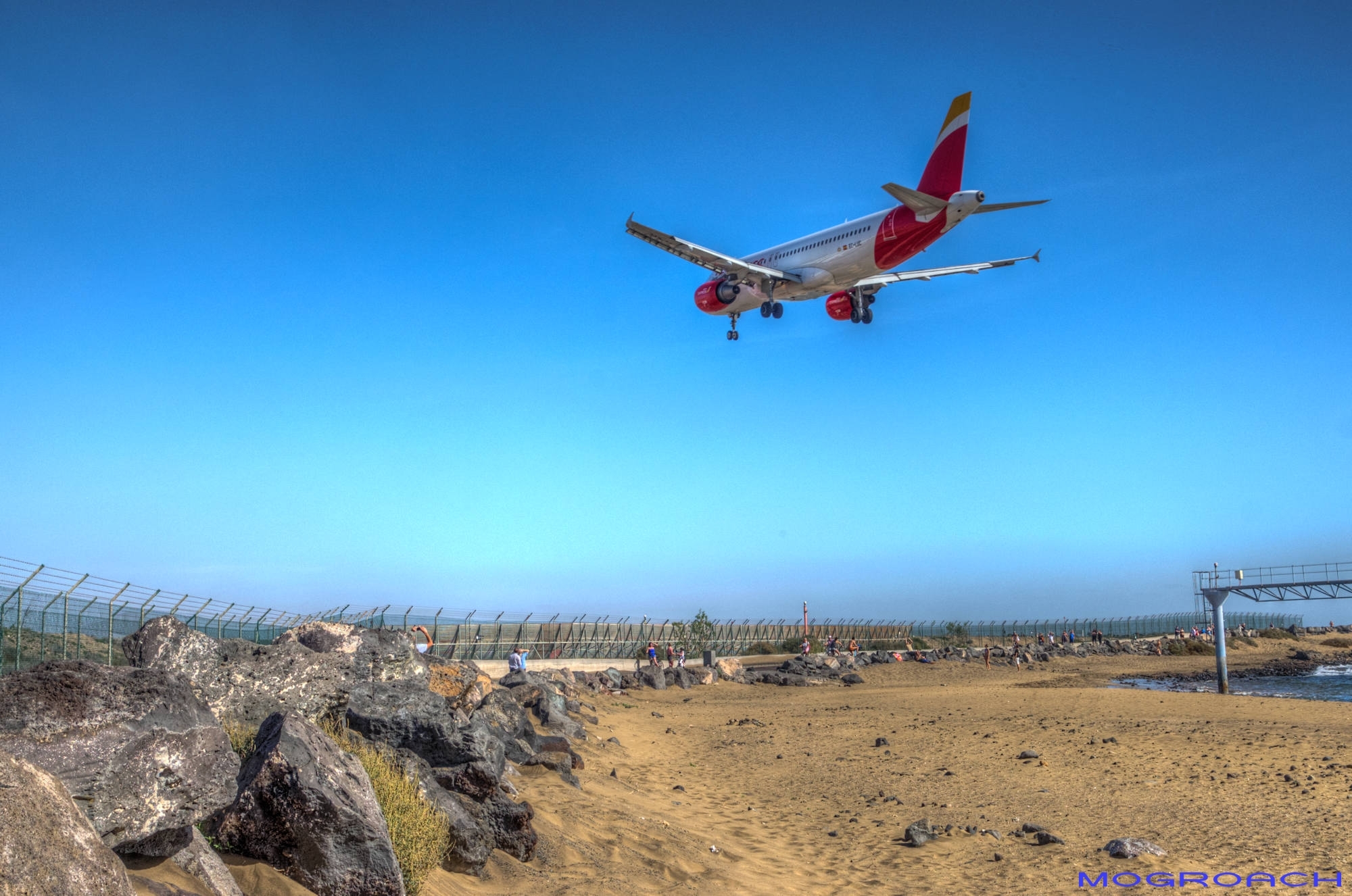 Mogroach Travelblog Planespotting Lanzarote