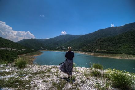 Treska-Schlucht, Mazedonien