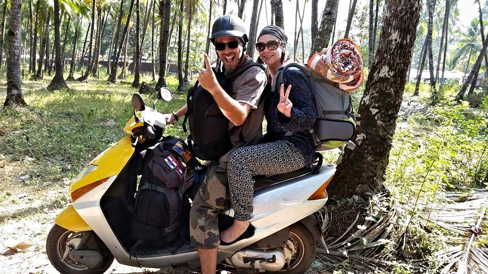 Silvi und Chris in Indien - MOGROACH