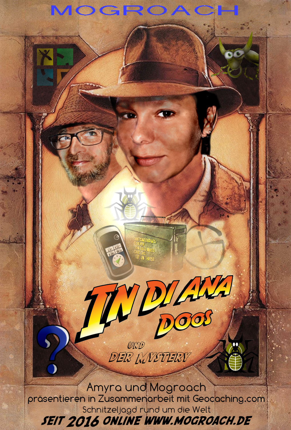 Mogroach Geocaching Indiana Jones