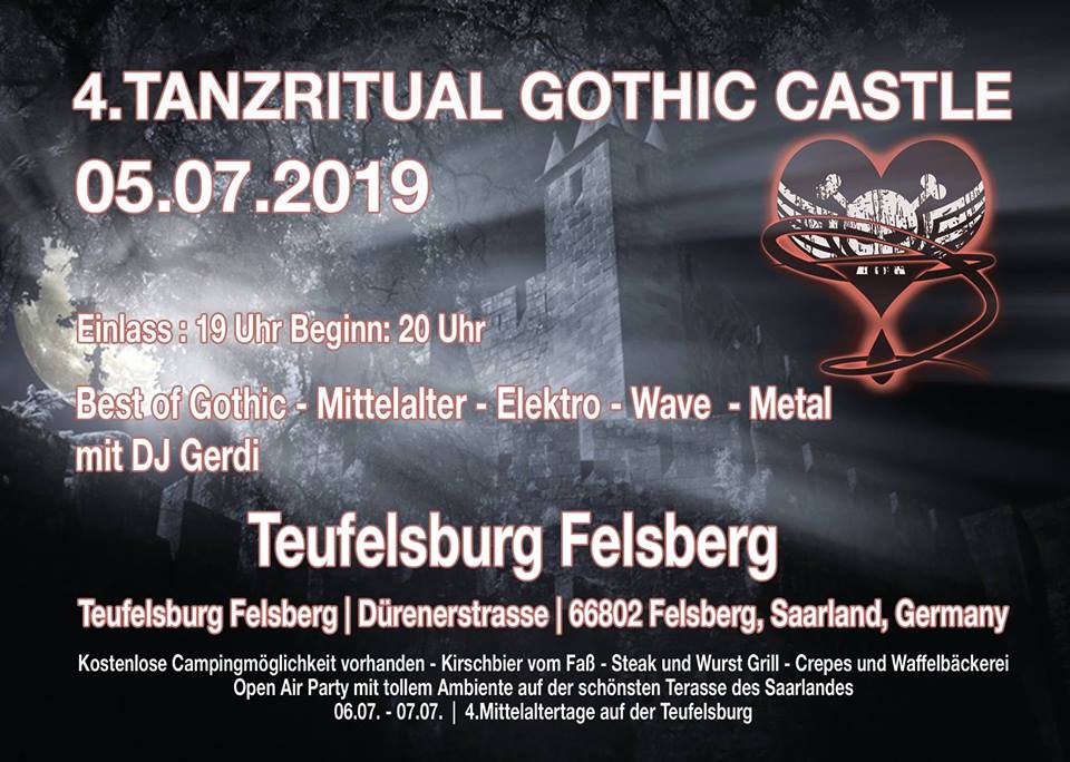 Tanzritual Gothic Castle Felsberg