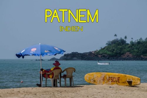 Patnem Beach Goa Indien  Mogroach
