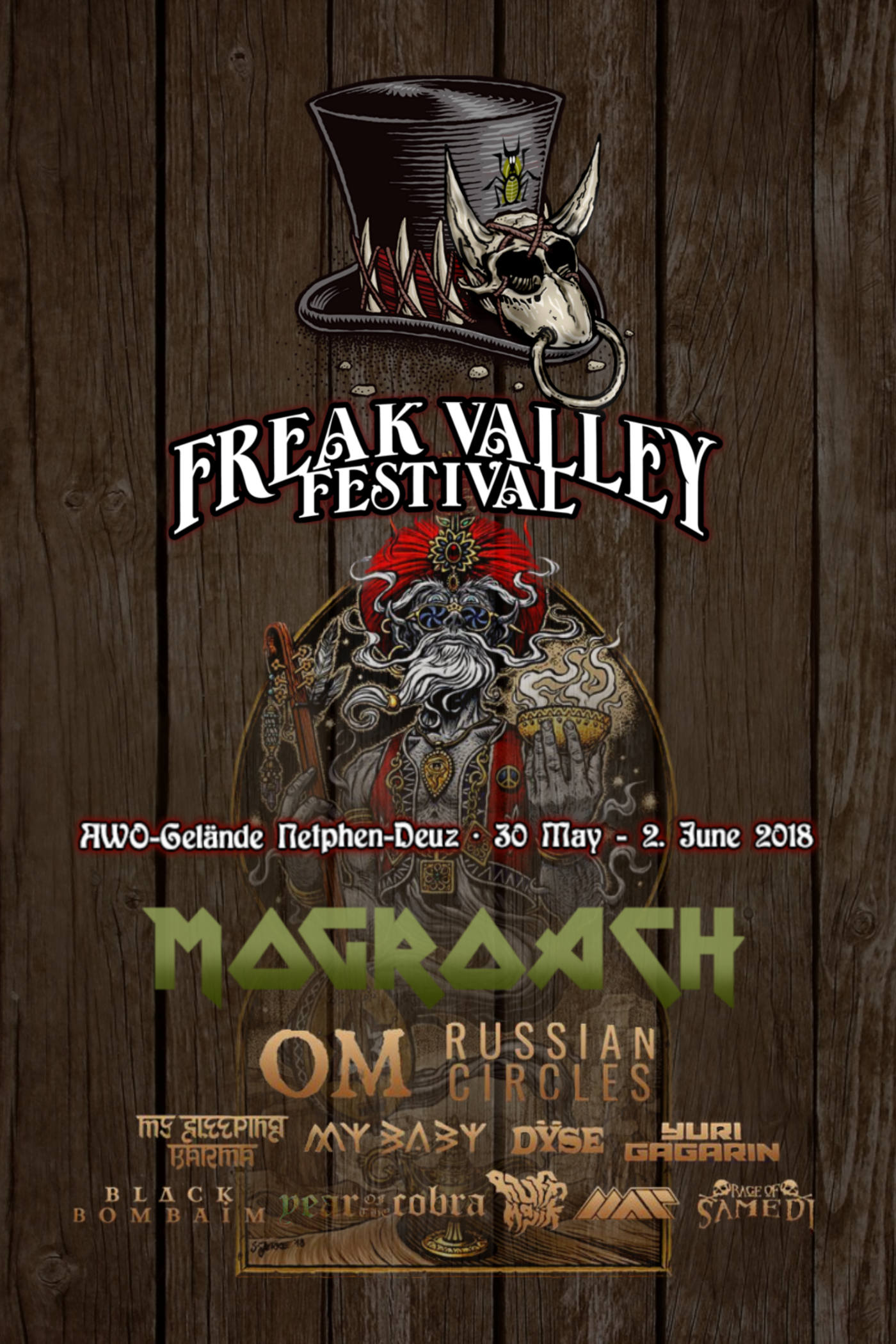 Freak Valley 2018 Mogroach