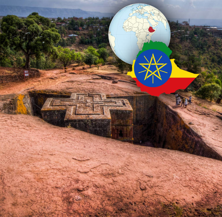 Äthiopien Lalibela Mogroach