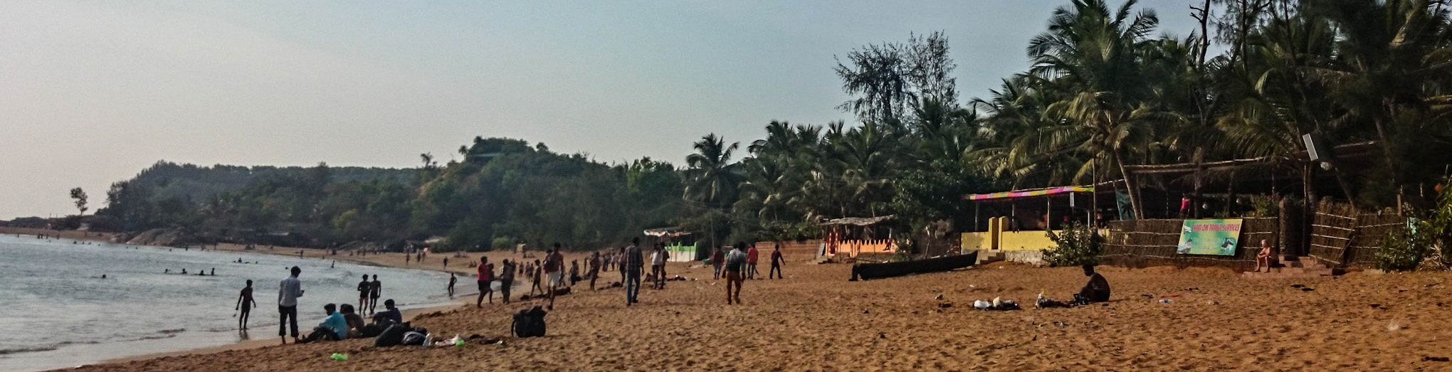 Om Beach Gokarna Indien Mogroach