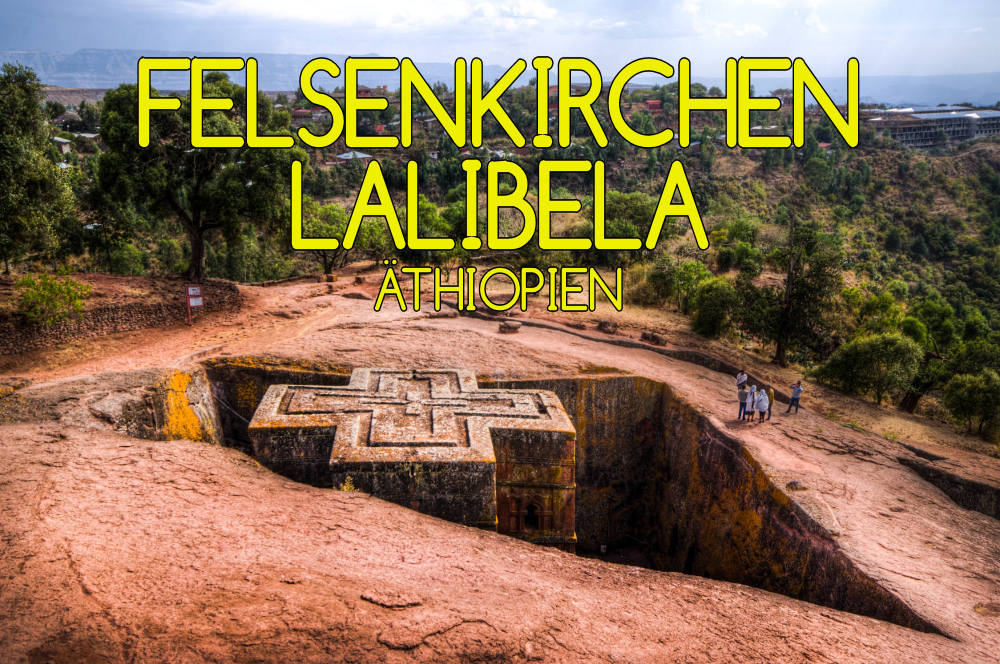 Äthiopien Felsenkirchen Lalibela Mogroach